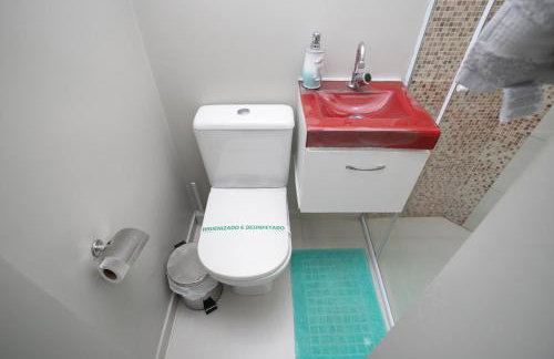 Apartamento Praia do Tombo Guarujá 120m do mar - Foto 46