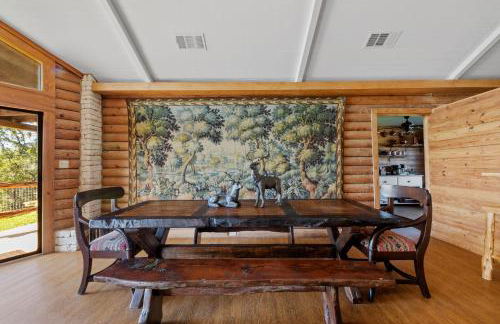 Guadalupe Bluff Log Cabin - Foto 27