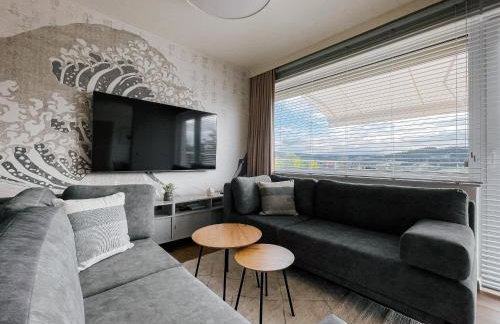 Penthouse Słoneczna Rapsodia - Nowoczesny Apartament z dużym Tarasem i Pięknym Widokiem przy Parku Zdrojowym - Foto 7