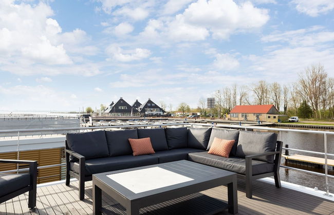 Unique Houseboat on and Around the Sneekermeer - Foto 36