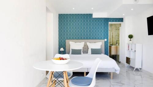 Studio tout confort avec parking et terrasse à Eze village - Foto 4