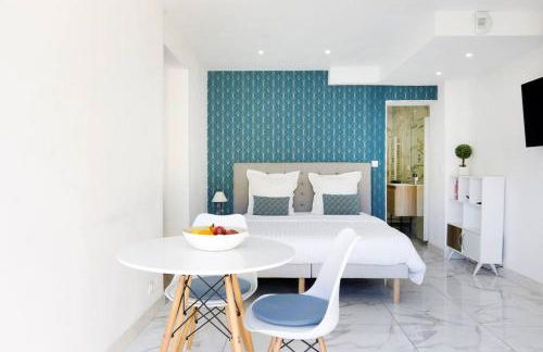 Studio tout confort avec parking et terrasse à Eze village - Foto 4