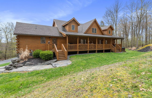 Sun-filled Log Home on 20 Prvt Acres Nr Rhinebeck - Foto 9