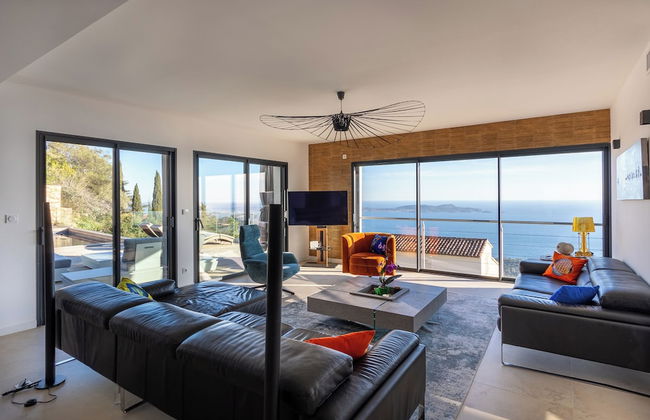 Villa Vue Mer La Californie – Face aux îles d’Or - Photo 18