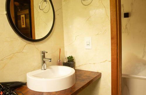 Chalé Canadense com Hidromassagem Pousada Índios Koroados - Foto 39