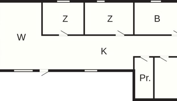 6 Person Holiday Home in Glesborg - Foto 4, Plano