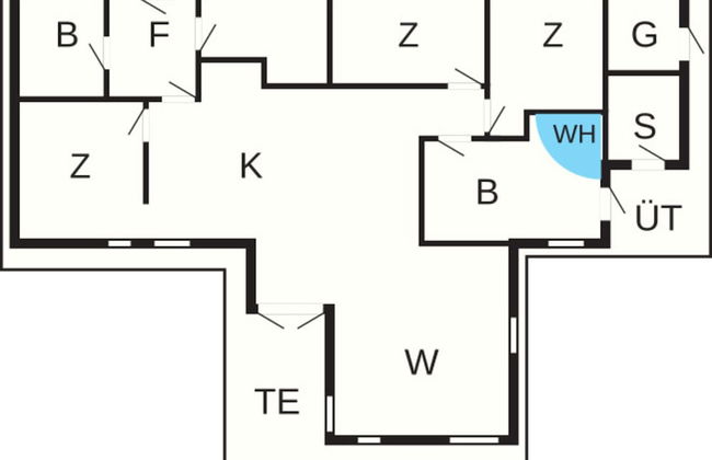 12 Person Holiday Home in Millinge - Foto 12