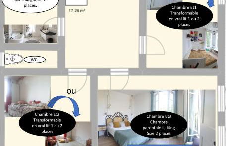 Logement à 30min de la défense avec piscine privative - Foto 22