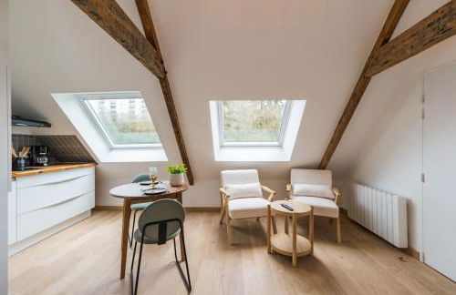 Studio Élégant au Cœur Lannion - Foto 7