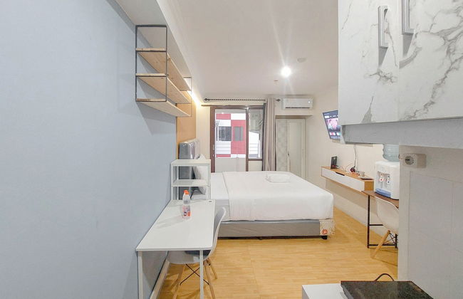 Homey And Elegant Studio At Apartment Sentraland Medan - Foto 15