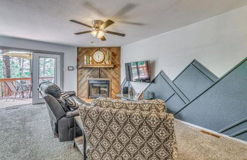 Hike, Golf & Explore: Ruidoso Retreat w/ Deck! - Foto 6