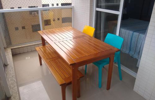 Edf Gil Nogueira - Praia do Morro - GUARAPARI - ES - Brasil - 4º Andar TELA Proteção - FRENTE Sol Manhã - 02 quartos com Split - WIFI - Varanda Gourmet com CHURRASQUEIRA - 02 elevadores - 01 Vaga - PISCINA - Sauna - Portaria 24 HRS - 50m da Praia do Morro - Photo 8