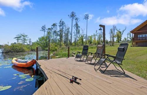 Fun fishing river cabin 23mi to beach with private dock 3BD 2BA - Foto 43