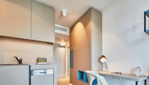 Business suite with skyline view with parking space - Foto 2