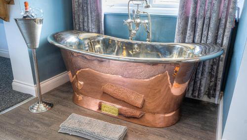 The Rockpool - private hot tub and sea views - Foto 5