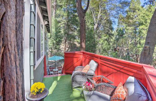 1 Mi to Lake Gregory Boho Crestline Cabin - Foto 20