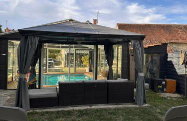 La Pompagne 12 personnes piscine privée et chauffée - Foto 38