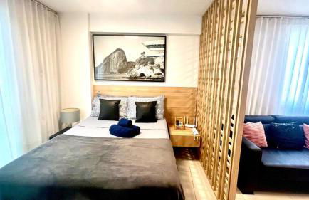 Apart Praia de Icaraí Vista Lateral para o Cristo - Foto 32