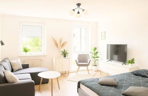 Charmantes Apartment mit Stellplatz WLAN Netflix Nähe Bahnhof - Foto 1