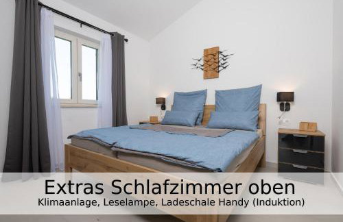 Villa Falco für Familien, bis 6 Personen, 3 Schlafzimmer mit Bad en Suite, Pool mit Loungebereich, Grillterrasse, schnellem Wlan, 2 Parkplätze, - Foto 32