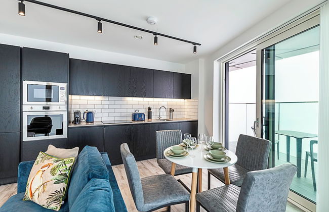 Modern Flat With City View in Acton - Foto 9