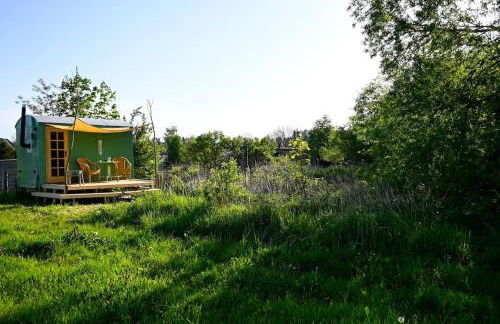 Bienenwagen Weitblick, Kamin, Sauna ganzjährig nutzbar - Foto 34
