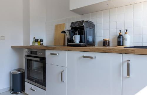 Zentrales Apartment Essen Kaffeevollautomat Parkplatz - Foto 7