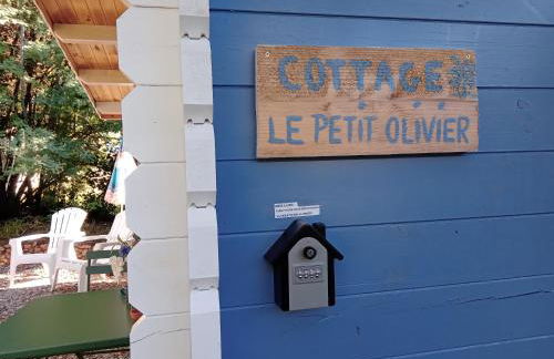 Chalet Le Petit olivier , gite l Echapée Belle Aubenas - Foto 21