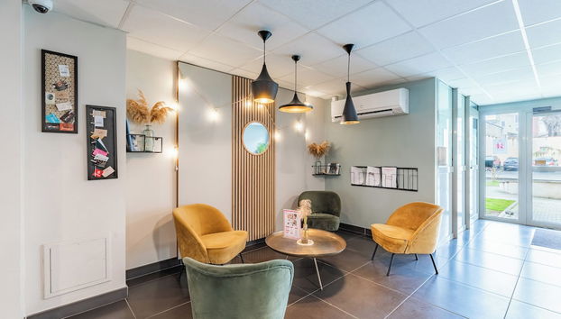 Sitzecke in der Lobby