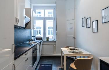 Hochwertige Altbauwohnung im modernen Stil in Wiesbaden - Küche - Terrasse - WLAN - Zentral - Foto 2