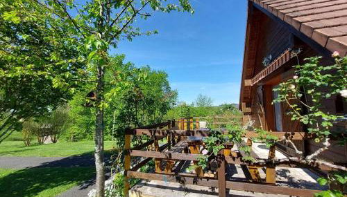 La Petite Maison en bois climatisée sud de Sarlat - Foto 5, Garden, Garden view