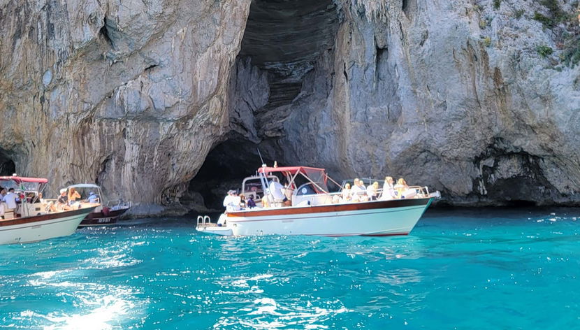 Caves of Capri Gozzo Boat Ride