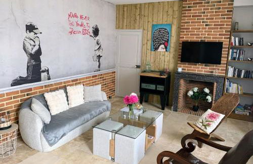 "Le 35" Maison rénovée avec jardin proche centre - Foto 8