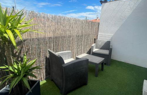 Plage à 400 m Studio tout confort Terrasse Clim Parking - Foto 23