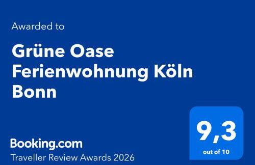 Grüne Oase Ferienwohnung Köln Bonn - Traveler Award Gewinner - Foto 30