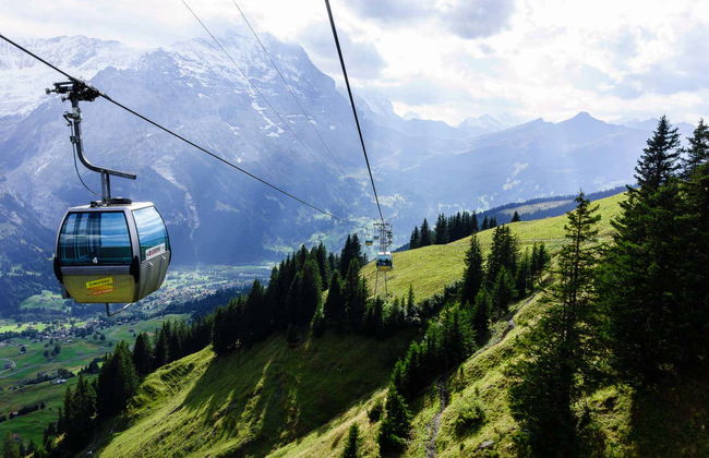 Téléphérique au Mont First - Photo 2