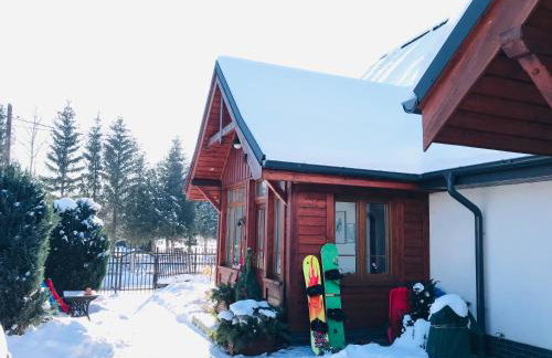 Chatka Czarny Bocian w Podgórzynie - Foto 7