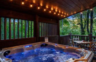 Little Pine Lodge a Smokies Hideaway - 1 mi to GSMNP - King Suite & Loft, Fireplace, Hot Tub & BEARS! - Foto 37
