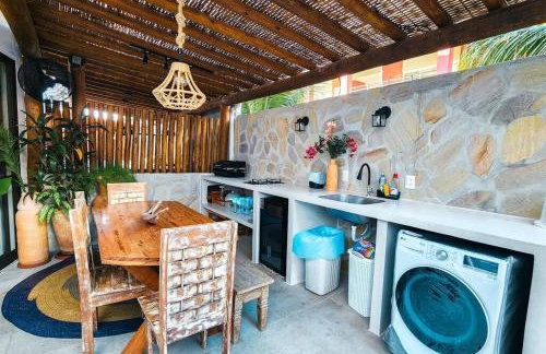 Casa Turquesa Pé na areia Piscina infinita Pet friendly Condomínio fechado - Foto 12