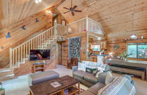 Mars Hill Cabin with Pool Table about 2 Mi to Wolf Ridge - Foto 8