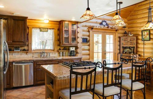 Lacys Log Cabin Alto Home with Mountain Views! - Foto 10