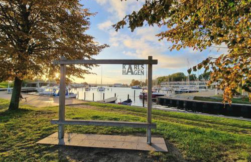 Ferienhaus Ostseebrise Usedom im Grünen familienfreundlich ruhig Parkplatz Terrasse Kamin - Foto 34