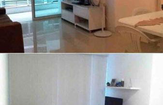 2 mai 1 Quartos, varanda vista mar,cond Jacuzzi, piscina, Sauna e mais - Charitas - Foto 8