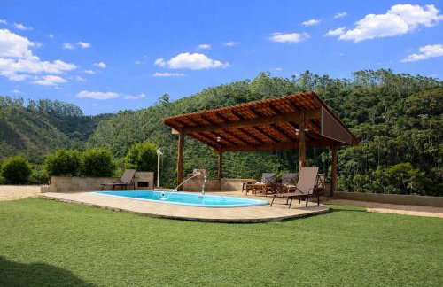 Casa de Campo com Vista, Piscina e Churrasqueira - Foto 26