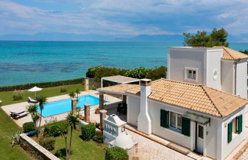 Beachfront Villa Victoras - With private beach - Foto 14