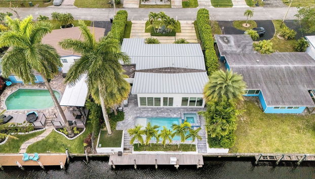 Luxury Waterfront Home w/ Pool, Hot Tub & Dock Near Las Olas Gulfstream - Foto 3, Interior