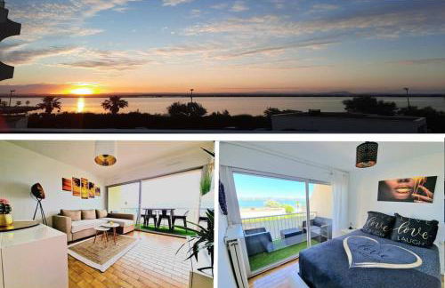 Appartement 1ere ligne piscine terrasse au bord de la plage front de mer avec vélos - Foto 6