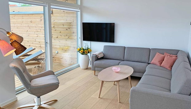 6 Person Holiday Home in Svaneke - Foto 3, Zona de estar