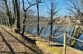Piscine chauffée vue sur la Dordogne - Foto 19