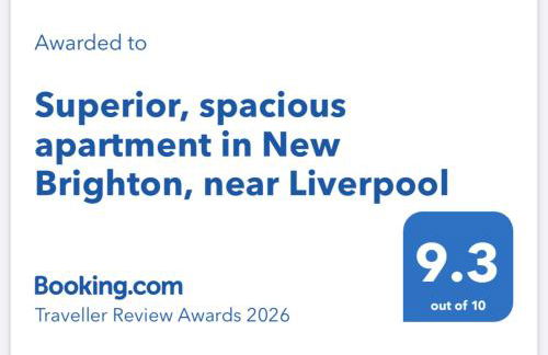 Superior, spacious apartment in New Brighton, near Liverpool - Foto 4